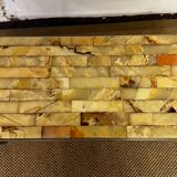 Coffee table in stone marquetry