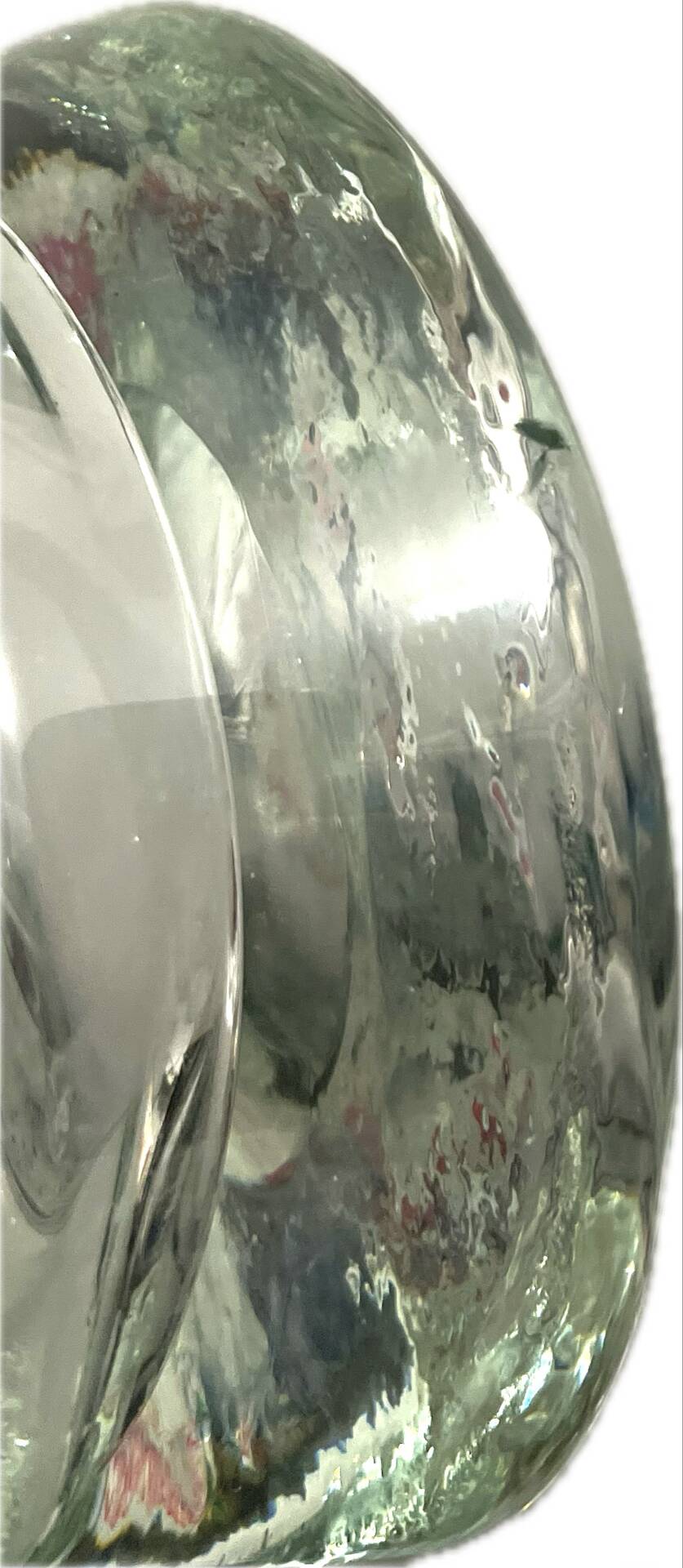 Vase Cage XXL - Murano Crystal Sculptural - 40cm - 1960-70