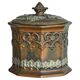 Pot à tabac ancien style néogothique XIXe siècle
