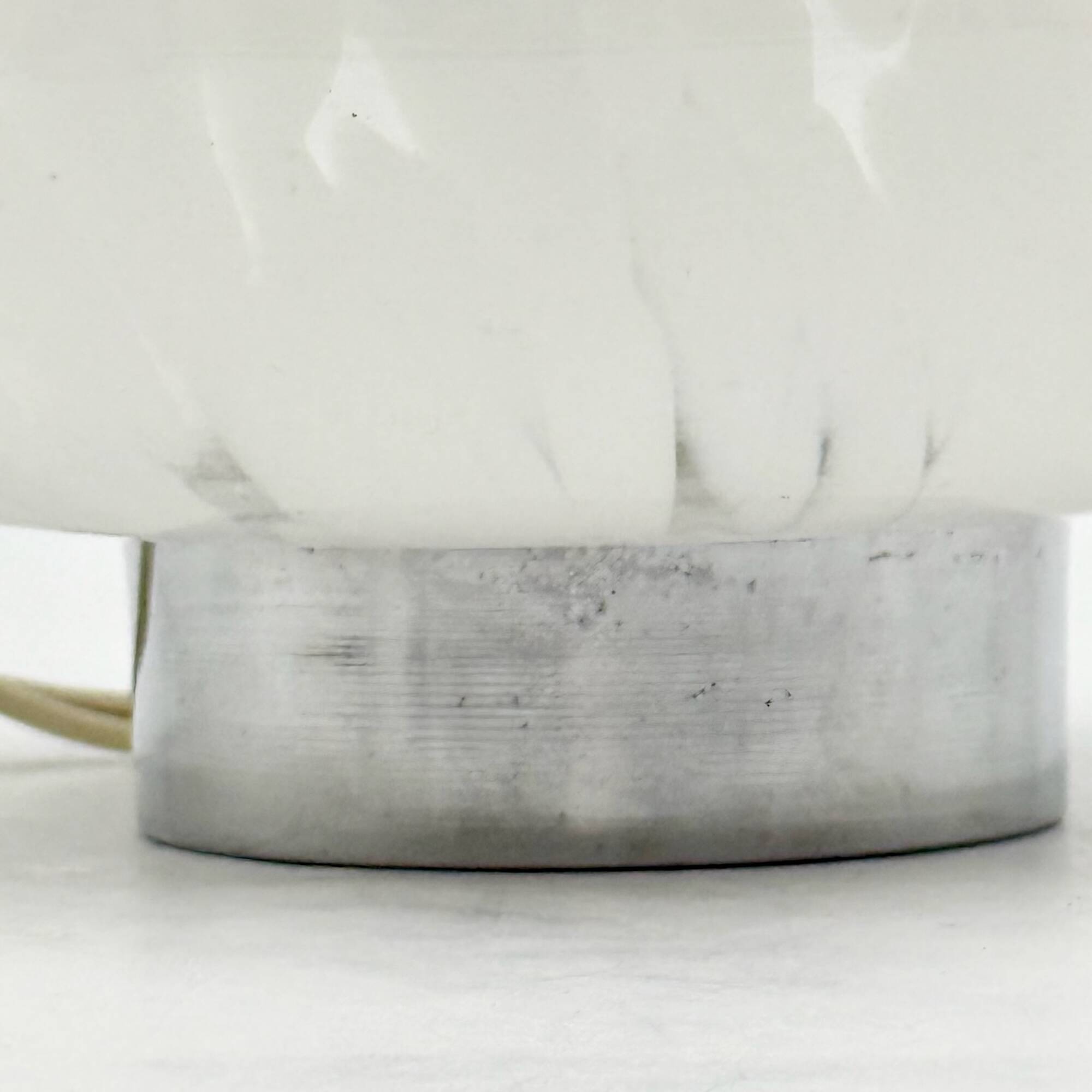 Lampe de table UFO en verre marbré, années 1960