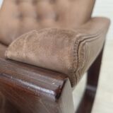 1970s, Danish design by Georg Thams, lounge chair, furniture leather.