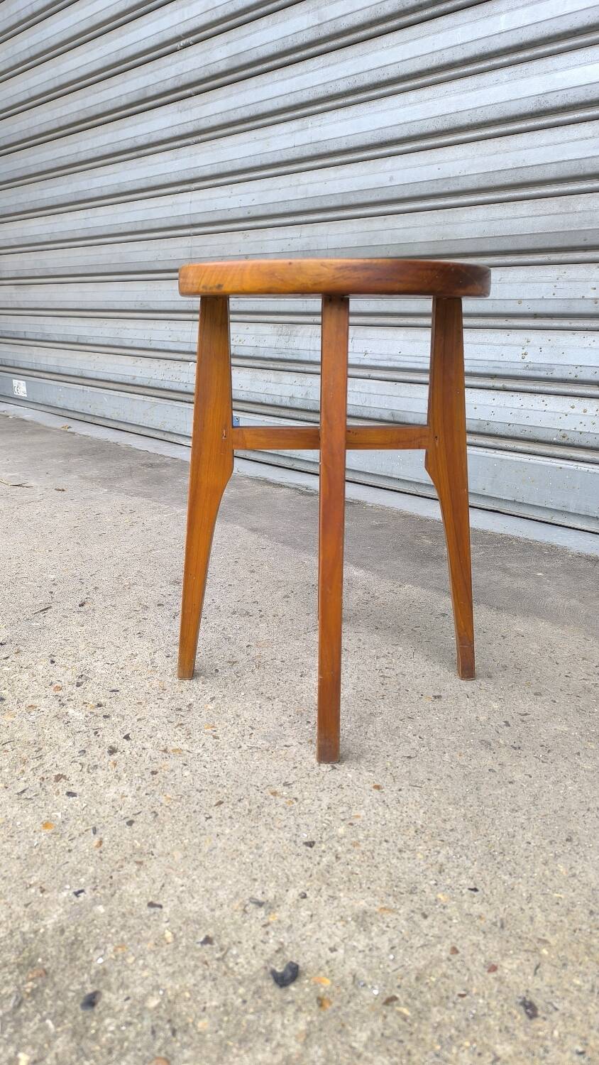 60s compass foot stool