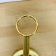 Pair of brass wall lamps Hollywood Regency Je Fassung