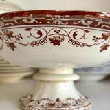 Jules Vieillard Compote No. 1 - Bordeaux in iron earth, "Louis XV" service