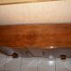 Sideboard walnut bramble storage cabinet, two doors, style 1930