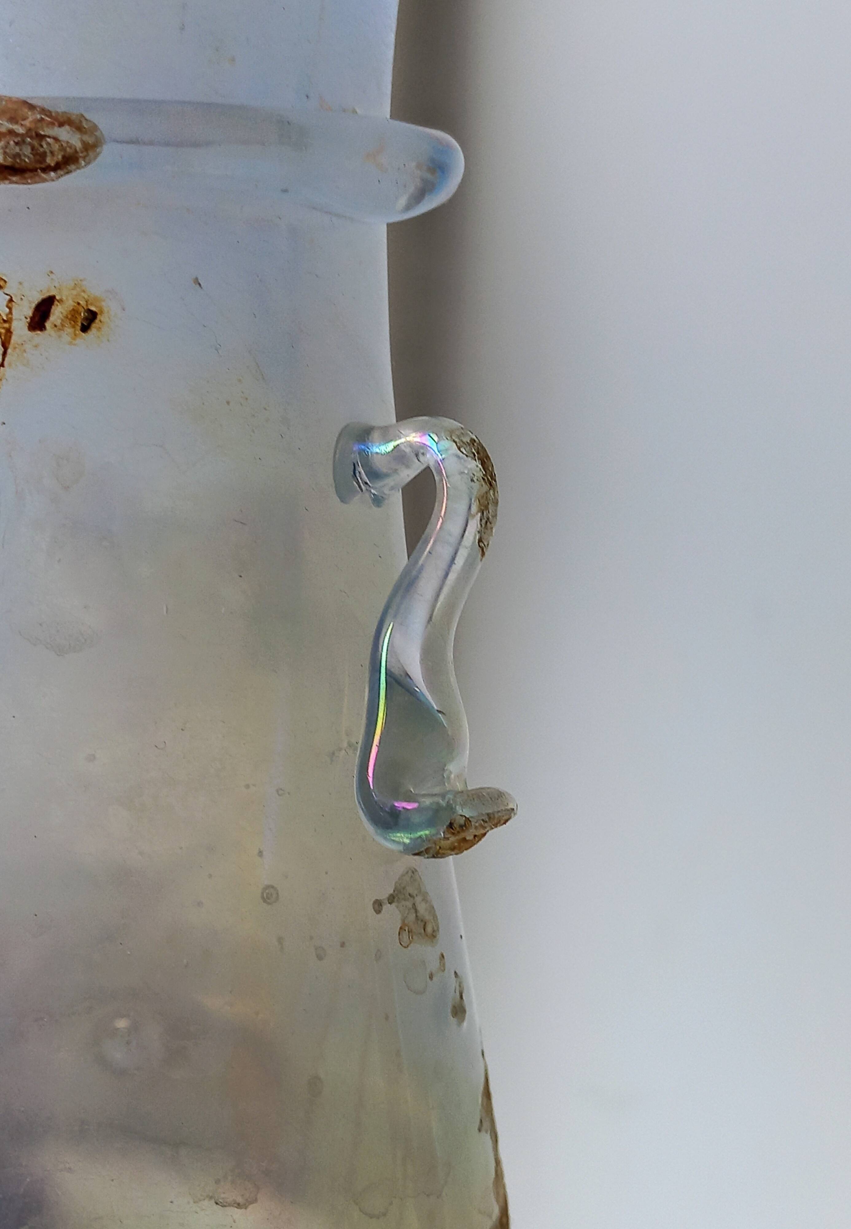 Scavo crystal italian vase