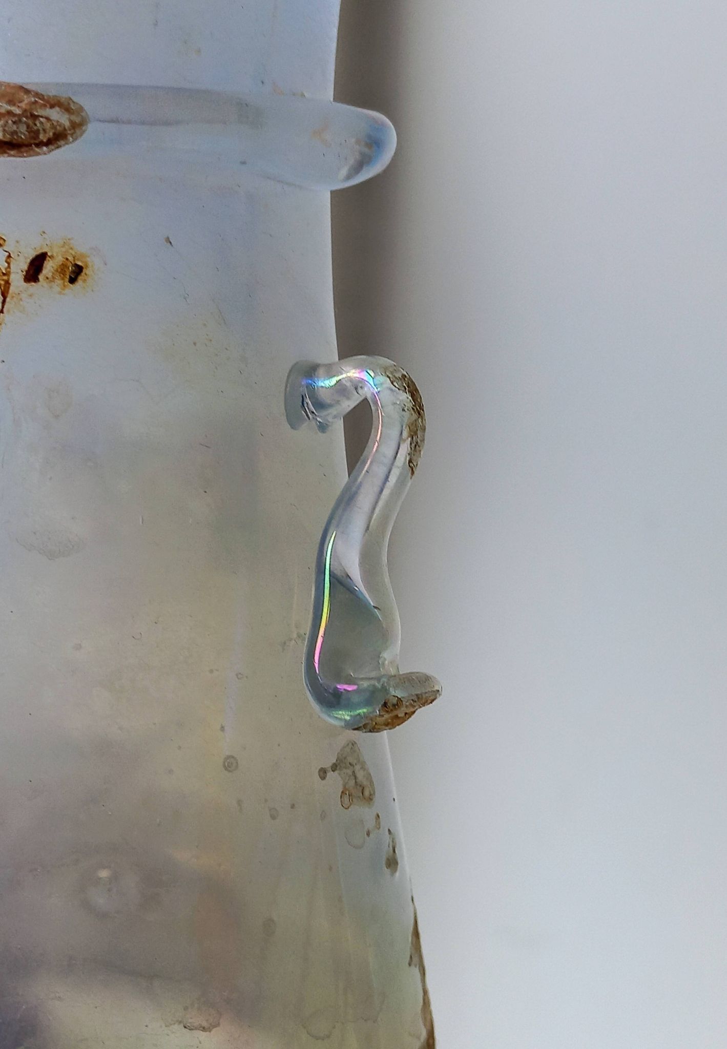 Scavo crystal italian vase