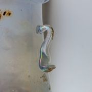 Scavo crystal italian vase