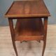 Louis XV style solid wood bedside table
