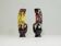 Paire soliflores Vallauris vintage vase
