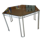 Table hexagonale vintage