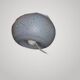 Simple Mushroom Table Lamp Murano 60s Vintage