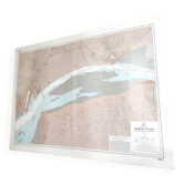 Map of the Loire estuary, west coast of France
