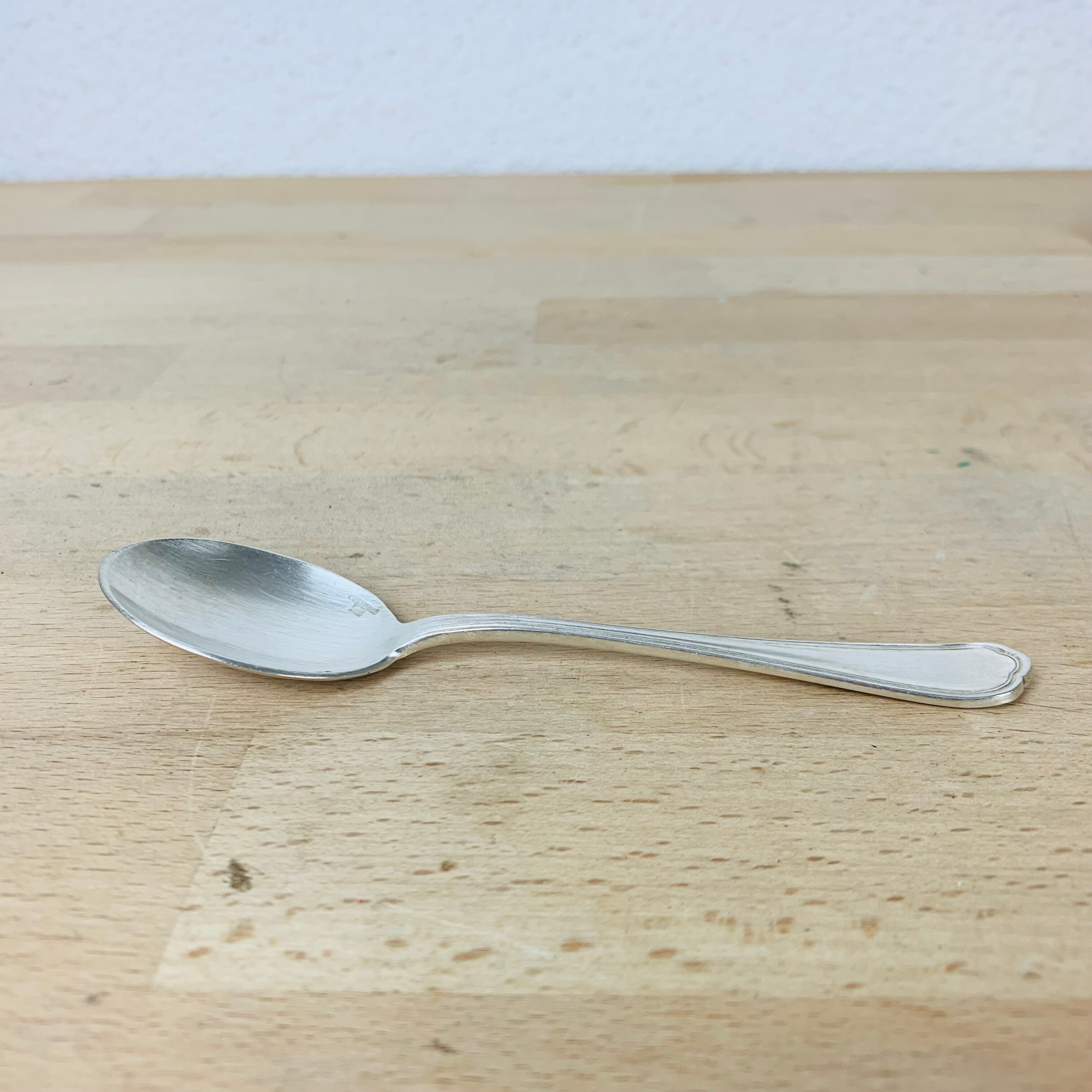 8 dessert spoons Christofle Spatours silver metal