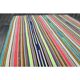 1970s Vintage Turkish Oushak Handmade Multi Color Area Rug 199x290