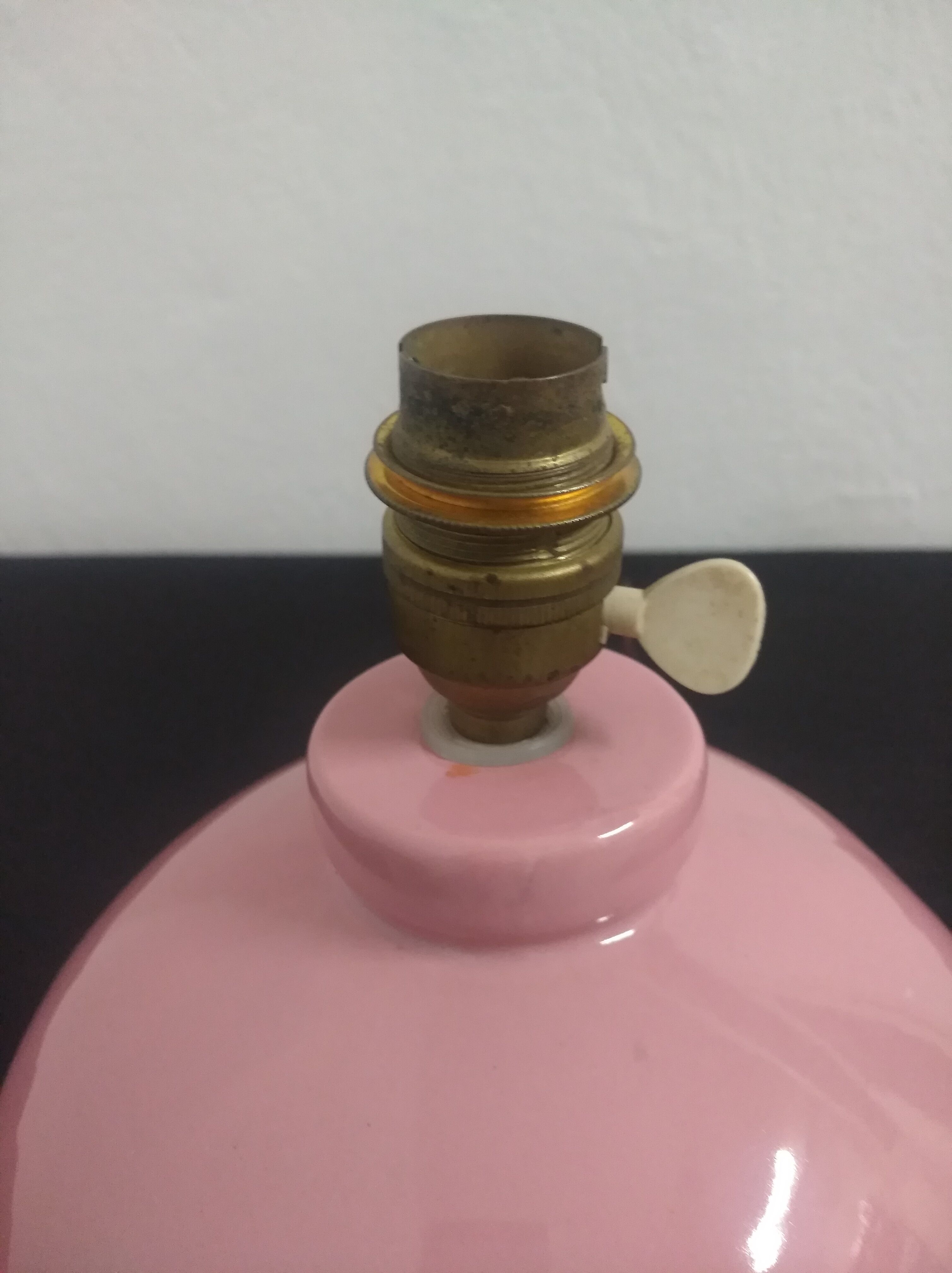 Ceramic ball lamp foot