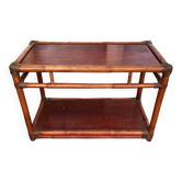 Rattan coffee table