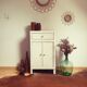 Vintage metal storage cabinet