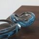 Glass ashtray by Lütken for Holmegaard, 1950s, set of 2