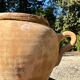 Ancient terracotta pottery jar from the 19th century.
