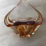 Coupe en verre marron clair