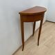 Biedermeier Demi-Lune Console Table in Cherry Wood, South Germany, 1820
