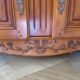 Buffet rustique-style Louis XV-Régence-chevillé- teinte merisier-bois massif