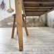 Pine and oak farmhouse table with multiple drawers, communal type, 240cm.