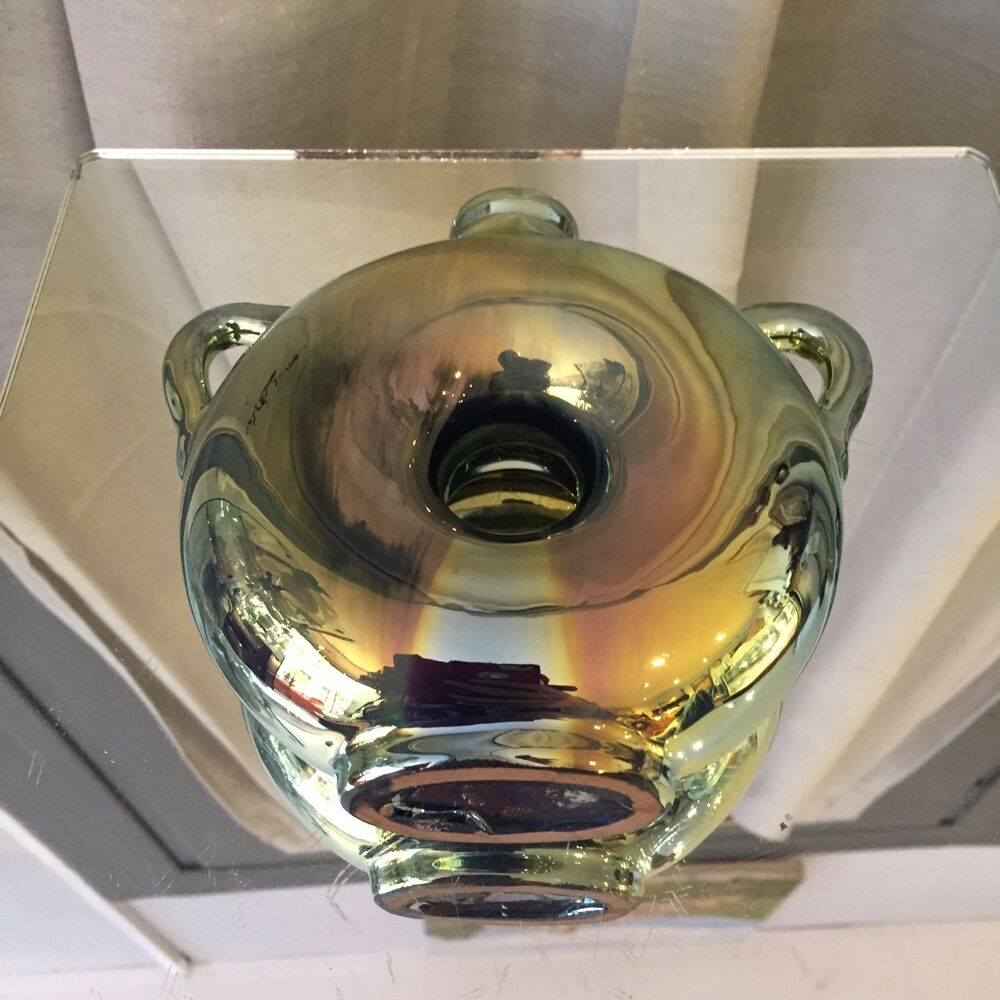 Soliflore in gres flame of rambervillers in the shape of a gourd