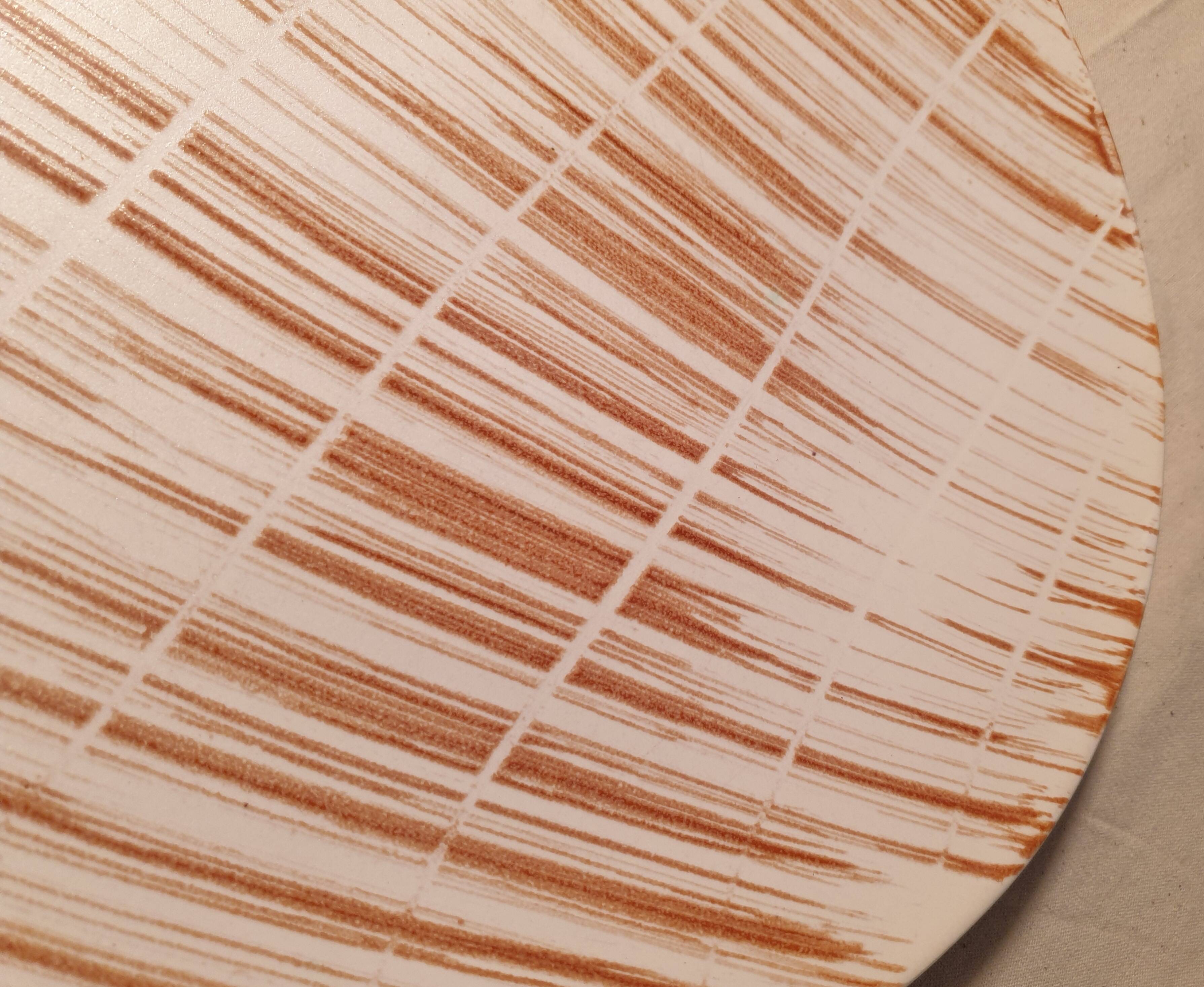 50's free-form plate duo