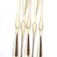 DEETJEN Set of 5 silver-plated lobster picks with pearl handle