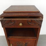 Wooden bedside table from the 20s_25