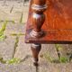 Console cabinet in marquetry with mirror