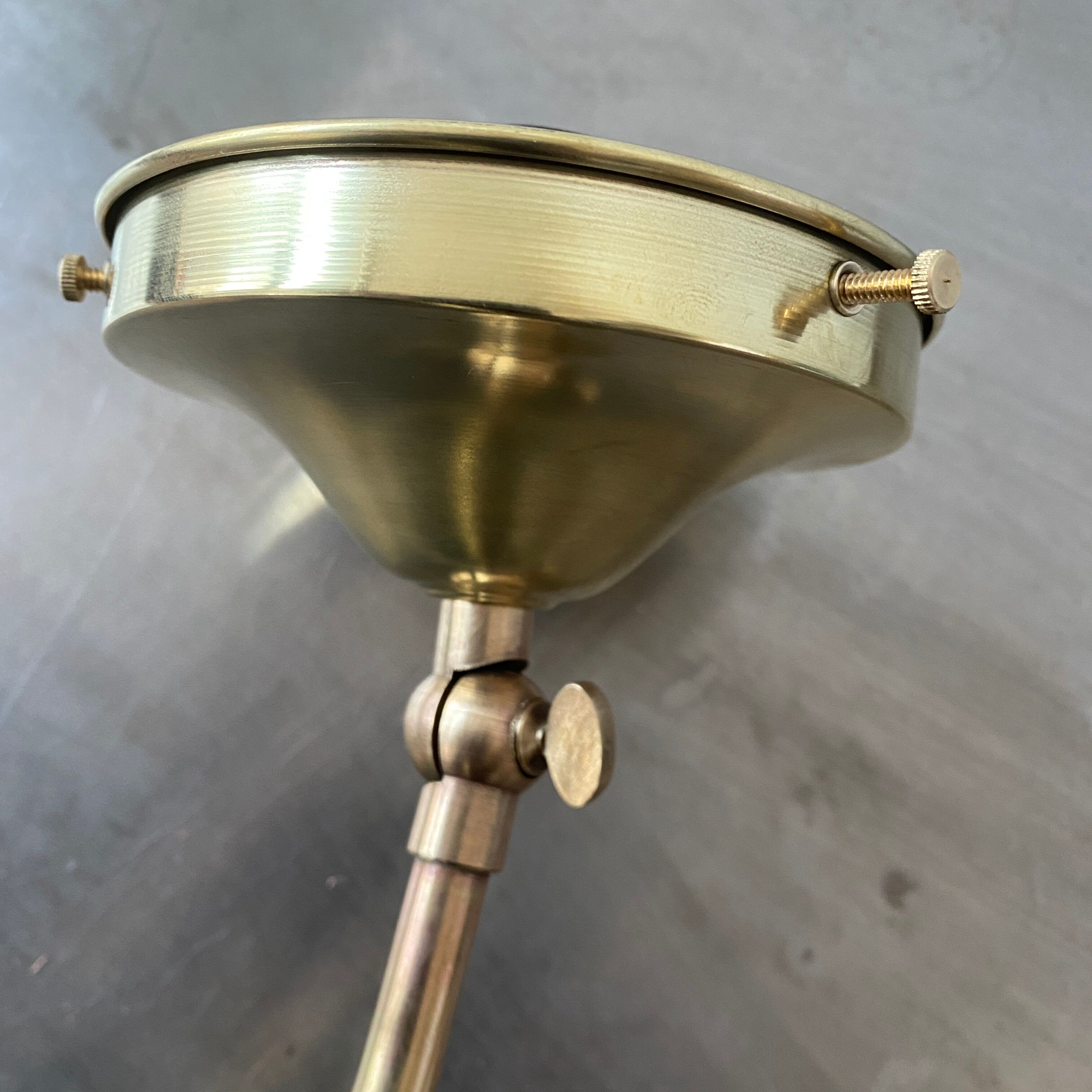 Lot 2 vintage opaline wall lamps