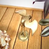 Brass heron