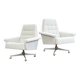 Vintage swivel armchairs, UP Závody, Czechoslovakia, 1970s, pair of 2