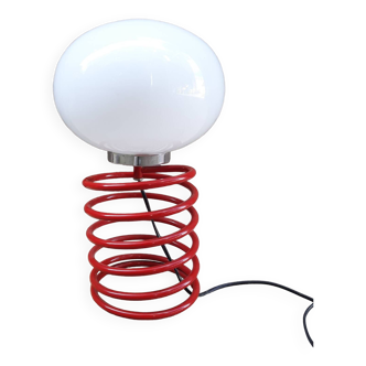 Ingo Maurer style spring lamp