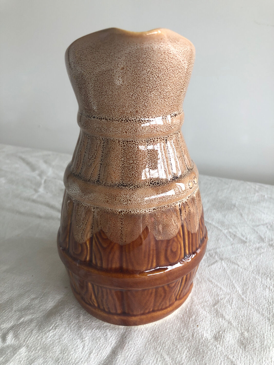 Revol vintage stoneware wine carafe 75cl