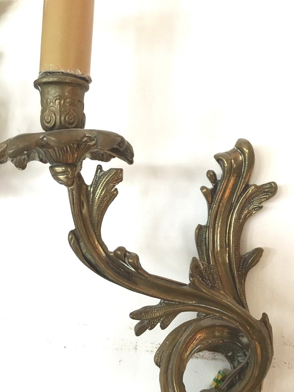 Pair of Louis XV style wall sconces