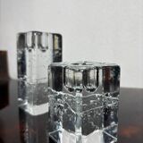 Pair of Archipelago - Litalla candlesticks by Timo Sarpaneva, 1970, Finland, icicle