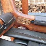 Set of 4 scandinavian teak chairs by piero palange and werther toffoloni montina