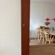 Vintage Danish teak mirror