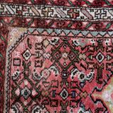 Tapis Vintage Hamadan Fait Main en Laine – Années 1970 – 73 x 113 cm – Rug