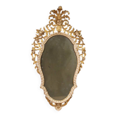 20th century Italian Louis XV style gilded mirror