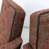 Pair of "Bat" armchairs by Wchód Zadziele, Poland, 1960s