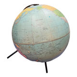 World map globe vintage maps Taride