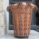 Umbrella stand or metal plant pot inspired by Art Nouveau, 20th century