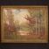 Peinture de paysage italienne signée et datée.