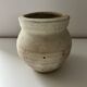 White clay pot