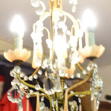 Grapefruit chandelier